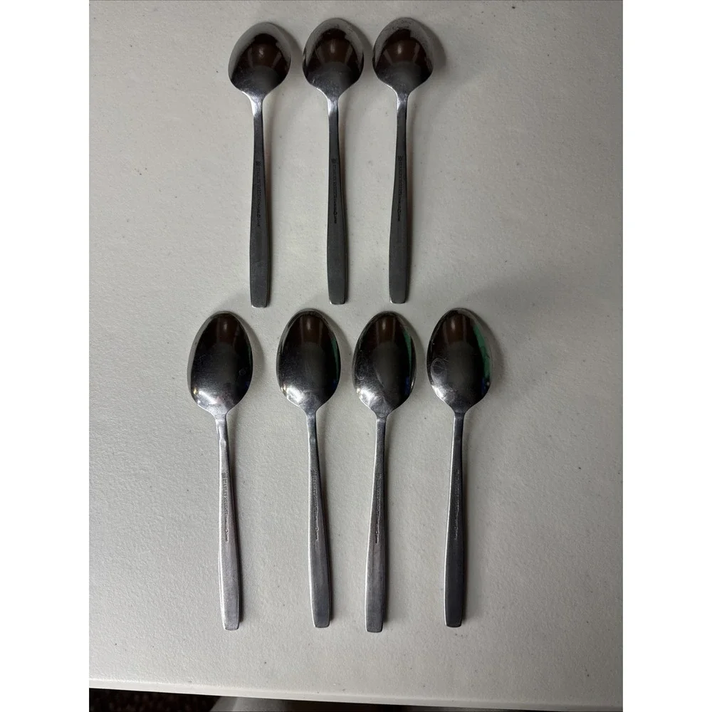 Stanley Roberts Danesmore Flatware 7 Spoons Lot  Stainless Steel Japan‎